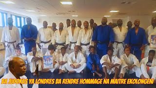 🔴BA JUDOKAS YA LONDRES BA RENDRE HOMMAGE NA MAITRE EKOLONGINI EKO ENTRENEMENT DES MASSES [upl. by Robi]