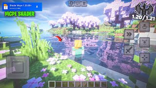 Hyper Shaders Mcpe v12080  121  Shaders MCPE  Minecraft PE 120 Render Dragon [upl. by Belcher]