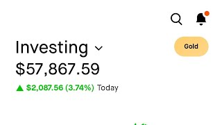 Distributions for this week Robinhood portfolio hits a new all time high 5700000 💸💰💸 [upl. by Eletnahc]