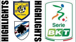 Sampdoria vs Juve Stabia 12 Highlights  Serie B 20242025 [upl. by Roth]