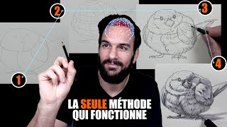 APPRENDRE À DESSINER LA SEULE MÉTHODE QUI FONCTIONNE [upl. by Assilym]