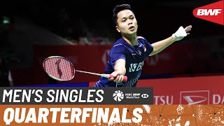 DAIHATSU Indonesia Masters 2024  Loh Kean Yew SGP vs Anthony Sinisuka Ginting INA 3  QF [upl. by Stag]