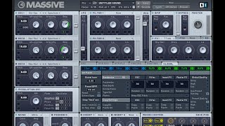 QuickTut 3 Creating a Fat Universal Sub Bass Massive [upl. by Jaquiss]