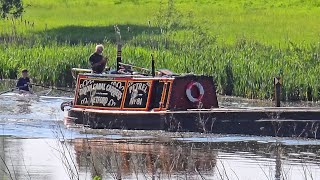 Northampton Washlands  Rowers amp Canal Boats [upl. by Ahsikrats431]