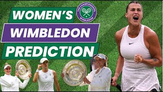 2024 Wimbledon  Womens Prediction [upl. by Ahsekam]