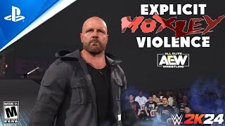 WWE 2K24  Jon Moxley 24 Updated Model  New WWE 2K24 Community Creations [upl. by Nnaharas]