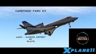 X Plane 11  Carenado FA50 EX  PILOTS LEAM Almeria Airport [upl. by Shanahan41]