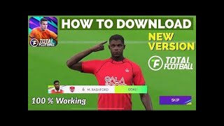 How to download and install Total football new version 100 working [upl. by Aohsoj]