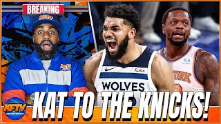 KarlAnthony Towns Trade To The Knicks Just Broke The Internet  Full Details amp Caller Reactions [upl. by Suzanna]