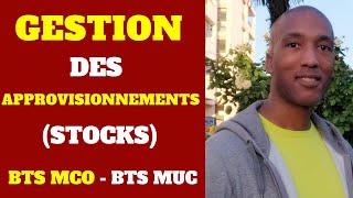 BTS MCO  BTS MUC Gestion  La gestion des approvisionnements  Cas Bosser [upl. by Notrab]