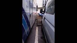 Coach Drivers find and confront Illegal Immigrants in Calais [upl. by Trever841]