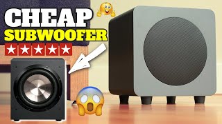 Best Cheap Subwoofer For 2022  Top 5 Budget Subwoofers For Home [upl. by Bubb]