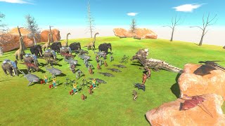 FANTASY vs 4× BOSSES  Animal Revolt Battle Simulator [upl. by Issej]