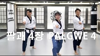 Poomsae Palgwe 4 jang 품새 팔괘 4 장 [upl. by Boykins]