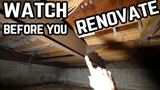 Watch This Before You Renovate a Mobile Home  Weight and Structure [upl. by Jamaal]