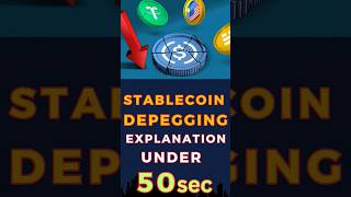 People made MILLIONS with Stablecoin Depegging but what is DePegging [upl. by Anauqaj555]