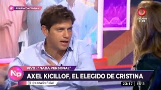 230419  Axel Kicillof con Viviana Canosa en quotNada Personalquot Canal Nueve [upl. by Rydder20]