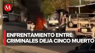 Enfrentamientos armados en Sonora dejan cinco muertos [upl. by Eelrac]