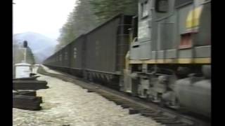 CSX Blue Ridge Sub April 1988 [upl. by Bourque]