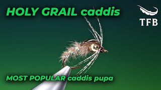 Fly Tying the Holy Grail caddissedge pupa with Barry Ord Clarke [upl. by Nyrrek725]