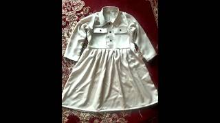 GIRLS NEW DESIGNS FOR WINTER 2024  BABY STYLISH FROCK DESIGNS 👗💫 [upl. by Selestina]