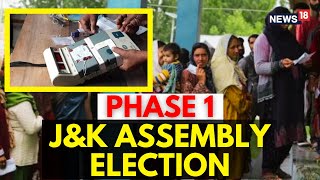 Jammu amp Kashmir LIVE  Jammu Kashmir Elections 2024 LIVE  Phase 1 Polling In JampK  Live  N18L [upl. by Saint]