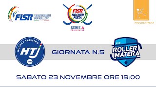 Serie A Femminile  G2  Hockey Trissino x Roller Matera [upl. by Marriott]