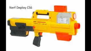 nerf guns of 20012011 [upl. by Bensky]