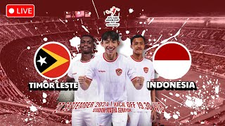 TIMOR LESTE VS INDONESIA MERDEKA BERSUARA [upl. by Ycram]