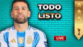 🔴 ÚLTIMO ENTRENAMIENTO  EN VIVO  SELECCIÓN ARGENTINA [upl. by Narcho]