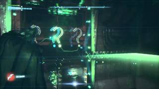 Arkham Knight Riddler Trophy Glitch [upl. by Nayarb]