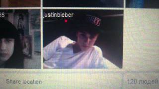 Justin Bieber On Tinychat Part 4 [upl. by Simonetta210]