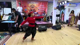 Dance  Liyana  Bolo Beer  Karar Oi Louho Kopat  Durga Pooja  New York  USA  2024 [upl. by Llenil306]