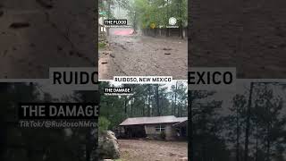 Terrifying Transformation Ruidoso NM Flood Before amp After [upl. by Piselli]