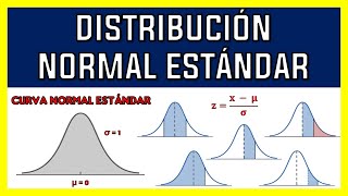 DISTRIBUCIÓN NORMAL ESTÁNDAR  EJERCICIO RESUELTO [upl. by Shelah]