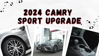 The 2024 Camry Sport Upgrade is the perfect combination of performance and style  Autoline Toyota [upl. by Atinuj]