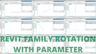 REVIT FAMILIES 1 Revit Family Rotation With Parameter [upl. by Pelligrini839]