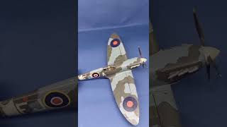 Spitfire MkV c  Airfix 172 modelaviation scalemodel history [upl. by Lrub]