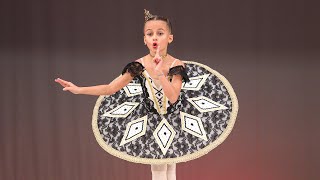 Harlequinade YAGP 2024 semifinals Anastasia Burada age 10 [upl. by Aletsirc]