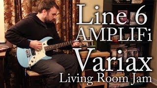 Line 6 AMPLIFi amp Variax Jam [upl. by Ecnedac]