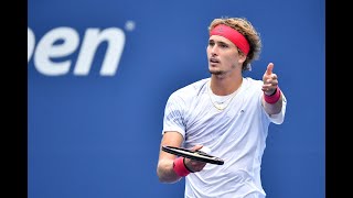 Brandon Nakashima vs Alexander Zverev  US Open 2020 Round 2 [upl. by Ruosnam819]