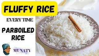 Never Soggy Always Fluffy How to Cook the Perfect Parboiled Rice Recipe [upl. by Zoie761]