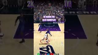 DE’AARON FOX 2k25 GAMEPLAY 2k nba2k 2k25 basketball nba2k25 NBA 2kcommunity 2kcontent 2k24 [upl. by Ojeillib]