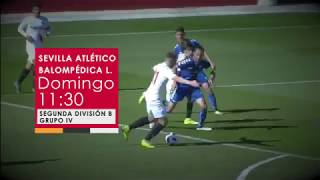 Sevilla Atlético  Balompédica Linense en SFC TV [upl. by Acissaj]