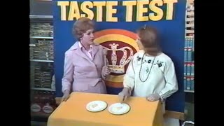 Imperial Margarine Taste Test Commercial Eve Arden 1975 [upl. by Solotsopa]