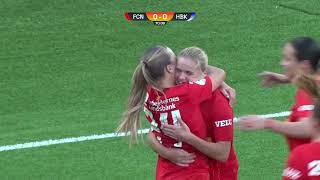 Highlights FC Nordsjælland  HB Køge [upl. by Nowyt]