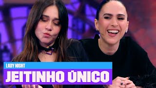 CLIMA QUENTE 🔥 Alessandra Negrini responde perguntas SENSUALIZANDO  Lady Night  Multishow [upl. by Jean]