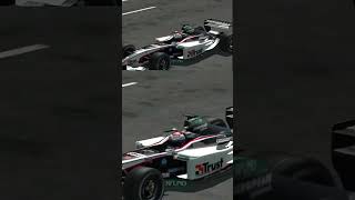 Jos Verstappens Spectacular Double Overtake at Hockenheim GP 2003 [upl. by Adnovahs]