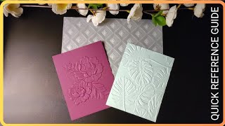 3D embossing folders with Big Shot [upl. by Doowrehs]