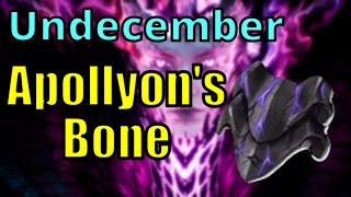 Easy Way To Get Apollyons Bone  Fixed On November 14th  Season 6 ReBirth Guide  Undecember [upl. by Aisatal778]